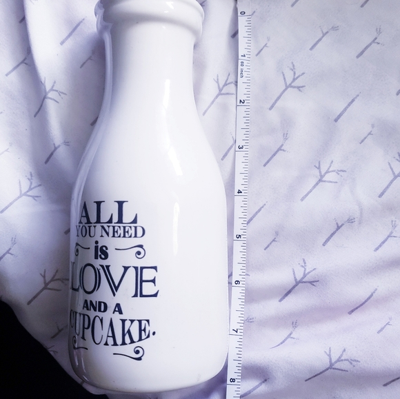 Decorative Milk Bottle Vase - Picture 3 of 6
